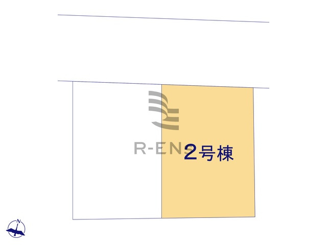 【区画図】 | 練馬区大泉学園町１丁目　新築戸建て　２号棟 | 教育施設も徒歩10分圏内に充実の子育てしやすいエリアです