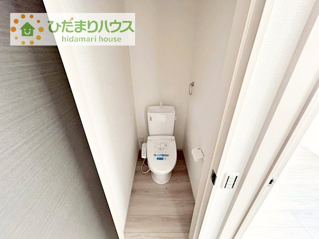 【トイレ】 | 常総市豊岡町3期　新築戸建　1号棟 | 節水できるトイレで、少ないお水でもしっかりと洗浄してくれます！