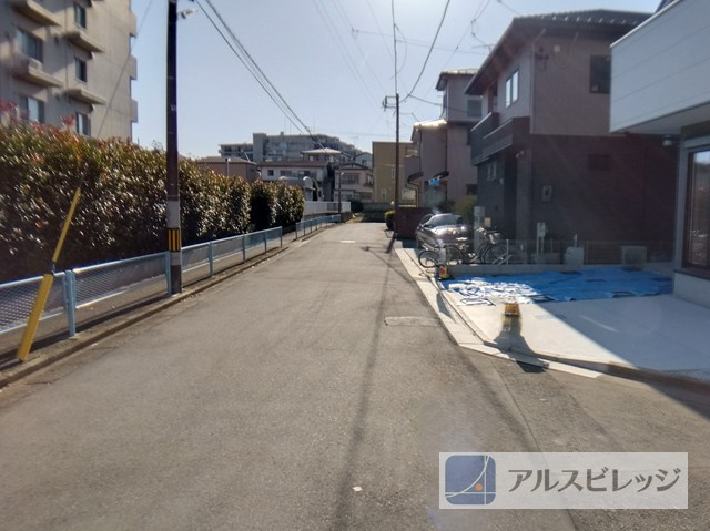 新築/朝霞市根岸台２丁目の前面道路含む現地写真|前面道路含む現地写真です