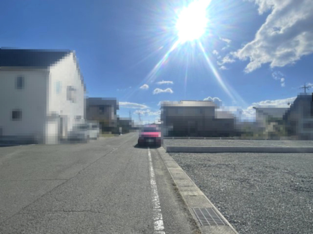 SUNタウン北畑Ⅰ-4（東-北）の前面道路含む現地写真