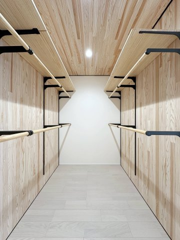 東区馬木6丁目 No.3の収納|全居室収納☆
6帖の主寝室はたくさん収納できるウォークインクローゼットです♪