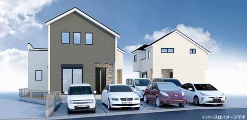 【駐車場】 | 【仲介手数料０円】茅ヶ崎市旭が丘3期　新築一戸建て　全3棟 | 【仲介手数料０円】茅ヶ崎市旭が丘3期　新築一戸建て　全3棟