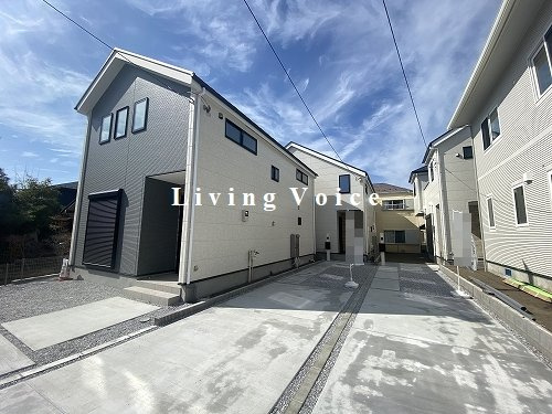 【外観】 | 【仲介手数料０円】茅ヶ崎市旭が丘3期　新築一戸建て　全3棟 | 【仲介手数料０円】茅ヶ崎市旭が丘3期　新築一戸建て　全3棟