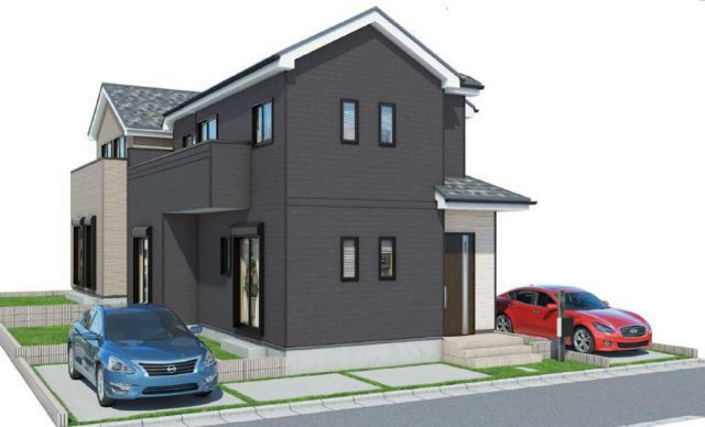 狭山市大字北入曽の新築一戸建の外観パース|外観イメージ画像
