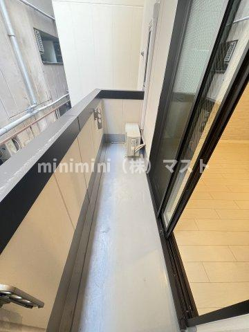 ワンプレイス天王寺駅前のバルコニー