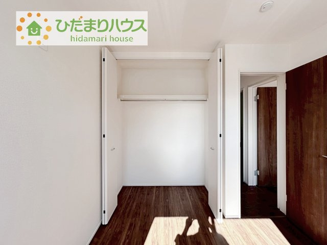 【収納】 | 第1常総市向石下　新築戸建　4号棟 | クローゼットタイプの収納は荷物がどこにあるかすぐに見つかります！
