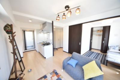 【居間・リビング】 | SDグランツ神戸西元町 | モデルルームの写真です。