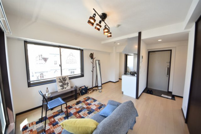 【居間・リビング】 | SDグランツ神戸西元町 | モデルルームの写真です。