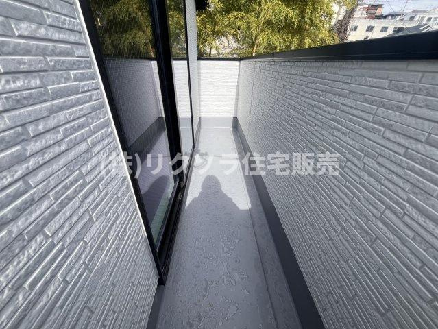 菅相塚町　新築一戸建てのバルコニー|■物件内覧・資金計画相談・住宅ローン相談、リフォーム相談、お問合せ受付中■
※当日・翌日のご内覧、ご相談はお電話でのお問合せがスムーズです！