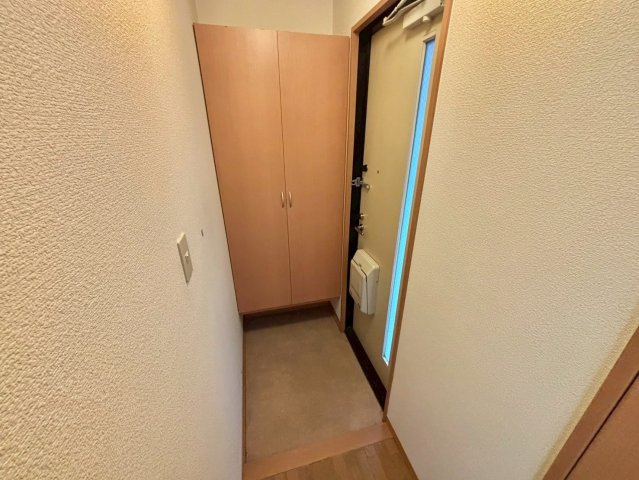 ファミール　B棟の玄関
