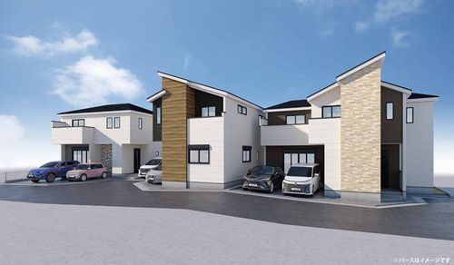 【外観】 | 【仲介手数料０円】茅ヶ崎市高田2期　新築一戸建て　全4棟 | 3号棟【仲介手数料０円】茅ヶ崎市高田2期　新築一戸建て　全4棟