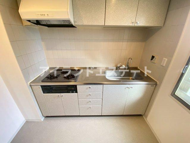 LANAI COURT CLASSIC　ファミリー向け　角部屋　オートロックのキッチン