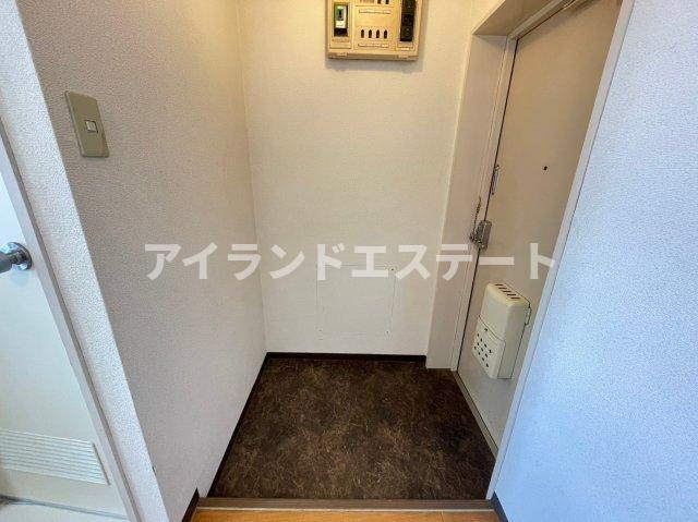 マンションメナハウス　駅近　高層階　家具家電付きの玄関