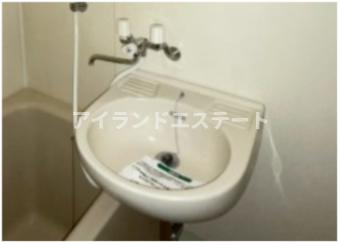 サンハニー駒沢　最上階　角部屋　陽当たり良好の洗面所