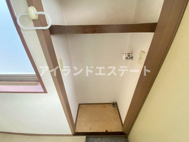 エビネハイツ　敷金0　礼金0　室内洗濯機置場　バストイレ別の設備