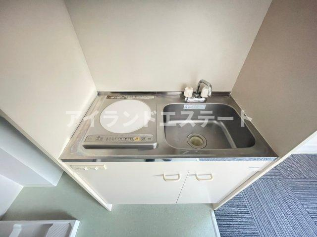 小畑ビル　室内洗濯機置場　角部屋　最上階のキッチン