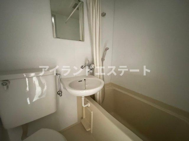 小畑ビル　室内洗濯機置場　角部屋　最上階の浴室