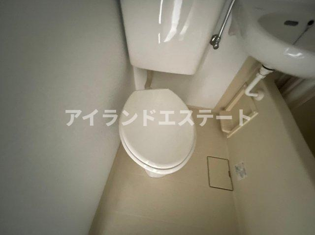 小畑ビル　室内洗濯機置場　角部屋　最上階のトイレ