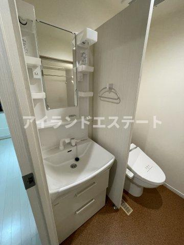 Kino Garden　ネット無料　浴室乾燥機　独立洗面台の洗面所