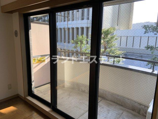 グレイスコートK　駅近　オートロック　女性限定　のバルコニー