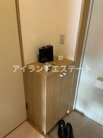 グレイスコートK　駅近　オートロック　女性限定　の玄関