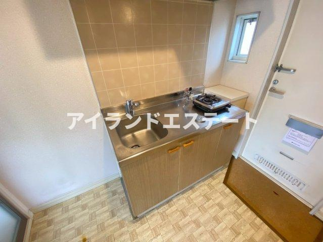 パークサイド駒沢B棟　最上階　陽当たり良好　バストイレ別のキッチン