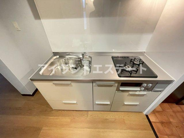 ティブロンコート　角部屋　陽当たり良好　通風良好のキッチン