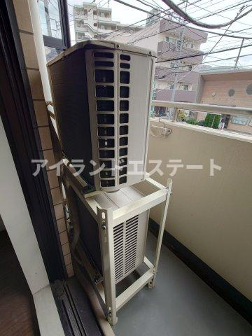 ウィンベルコーラス立石第6　角部屋　陽当たり良好　分譲のバルコニー