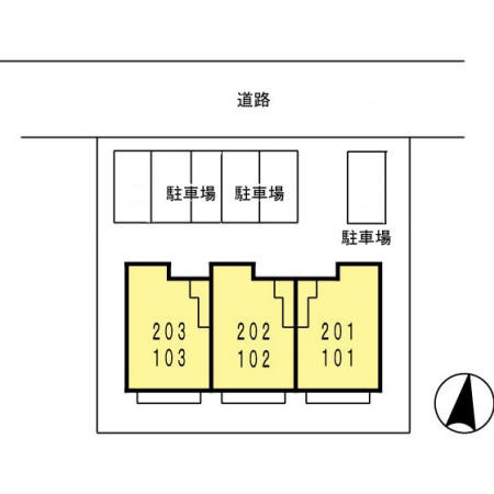 ＰＩＮＥどうとくの区画図
