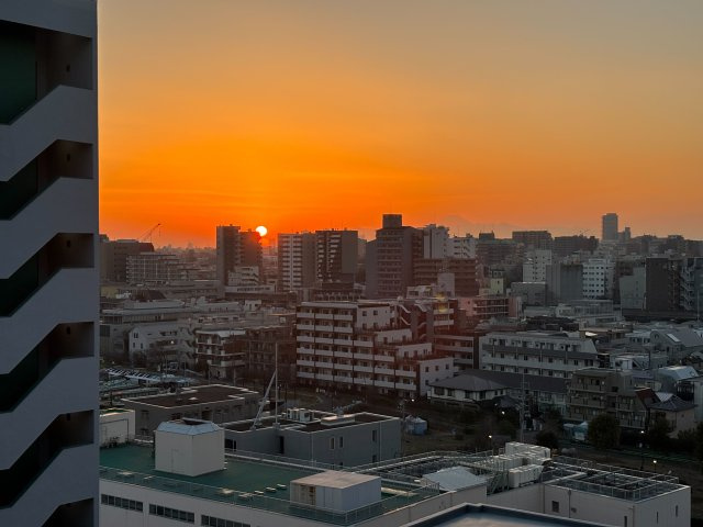 ■撮影日：2026年1月18日　玄関からの眺望