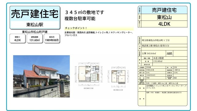 中古戸建　東松山市松山町1-12-5のその他