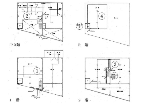 生野区田島貸工場の間取り