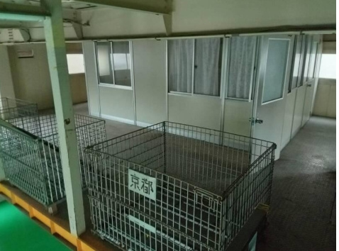 生野区田島貸工場の内装