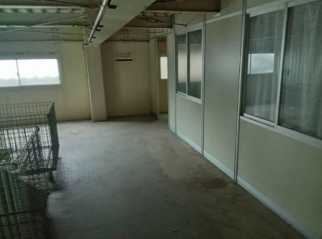 生野区田島貸工場の内装