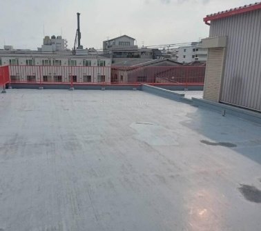 生野区田島貸工場の内装