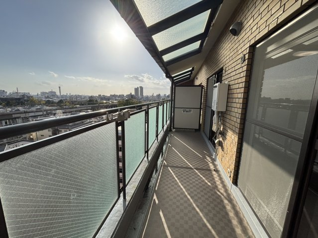 藤和ライブタウン上御影のバルコニー