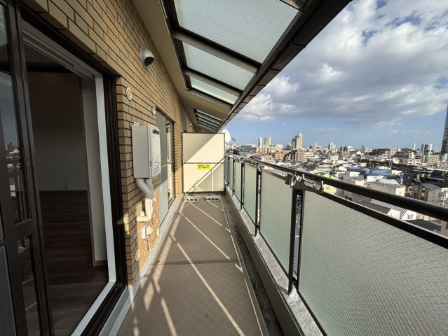 藤和ライブタウン上御影のバルコニー