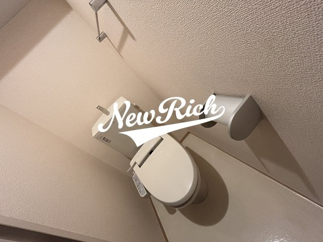 高崎市貝沢町のアパートのトイレ