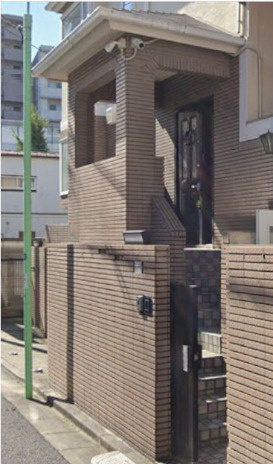 駒沢3丁目貸家　家族向け　ペット相談　楽器相談のエントランス