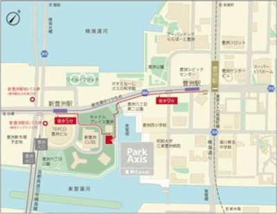 【地図】 | パークアクシス豊洲キャナル