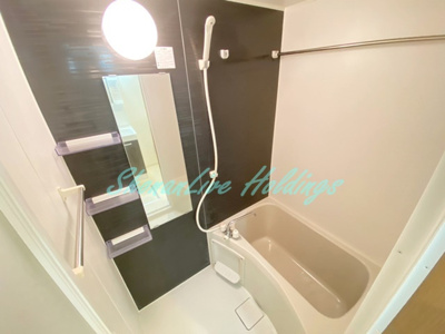 【浴室】 | ベイルーム鎌倉山崎 | 清潔感のあるお風呂です♪