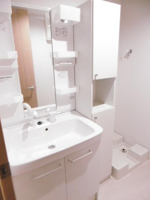 ソワーニュの洗面所