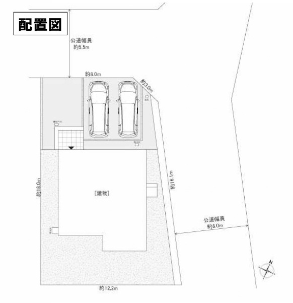 中古戸建　東松山市桜山台3-891（リフォーム住宅）の区画図