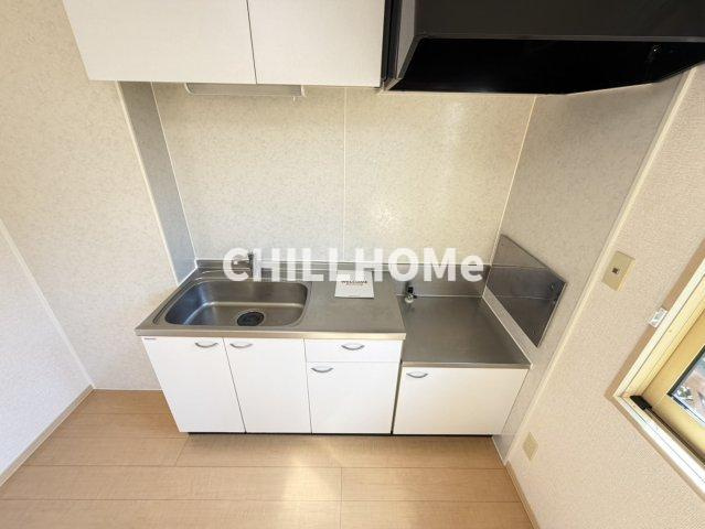 高崎市矢中町のアパートのキッチン|当社、チルホームのHPもご覧ください(^^)/物件情報多数♪