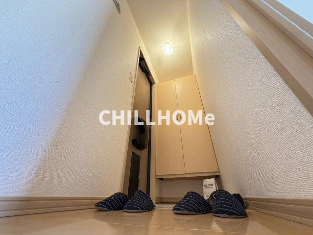 高崎市矢中町のアパートの玄関|当社、チルホームのHPもご覧ください(^^)/物件情報多数♪