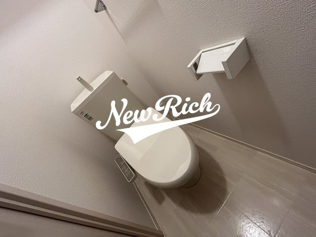 前橋市荒牧町２丁目のアパートのトイレ