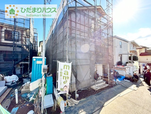 【外観】 | 守谷市松ケ丘5期　新築戸建　2号棟 | デザイナーズのようなお洒落な外観です(^^♪