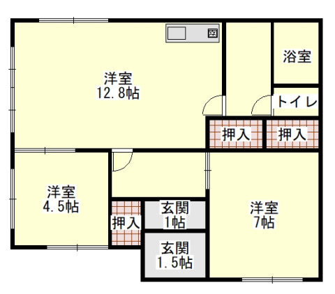 東5-2戸建の間取り