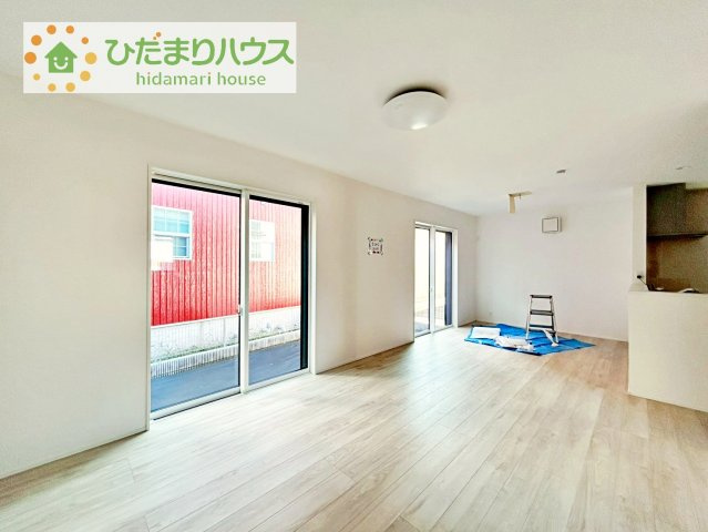 【居間・リビング】 | 取手市井野第１期　新築戸建　4号棟 | 大型テレビに大型ソファー(^^)どんなインテリアにしますか？