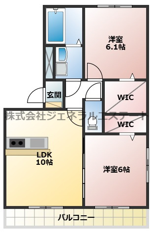パレットの間取り